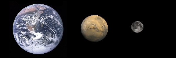 жизнь на Луне и Марсе