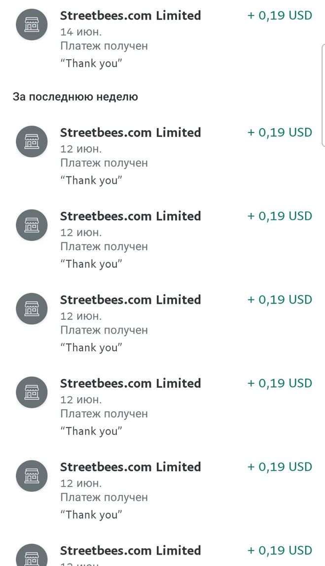 Опросник Streetbees реально платит. Не лохотрон. Подтверждение выплат на PayPal. Платный опрос отзывы.