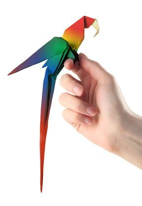 попугай оригами своими руками
