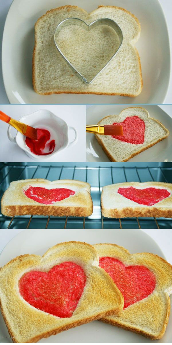 сердечный тост