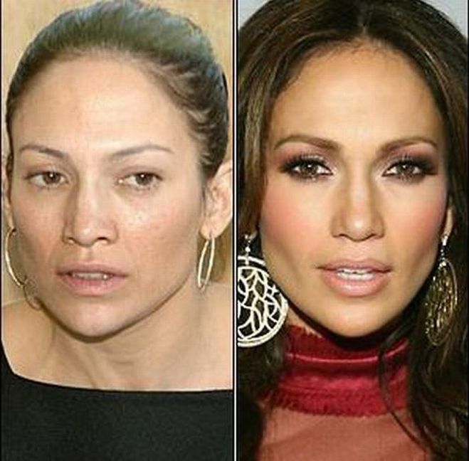 Где посмотреть фото Дженифер Лопес Jennifer Lopez без макияжа?