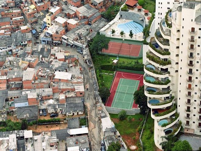 Сан-Пауло, контрасты
