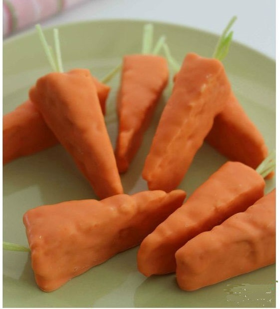 морковь из воздушного риса