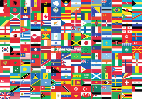 флаги стран мира