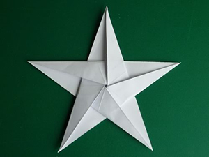 звезда оригами из бумаги поэтапно своими руками мастер-класс