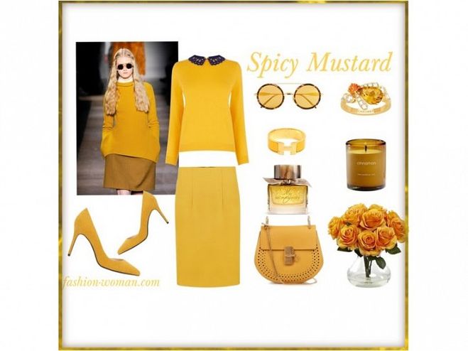 Цвет Spicy Mustard