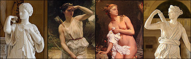 богиня Артемида Диана изображения