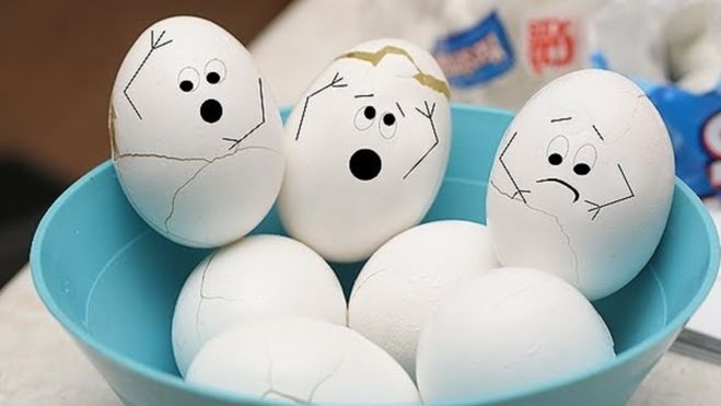 Как правильно биться яйцами на Пасху чтобы побеждать