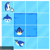 Олимпиада "Дино" 1 класс "Пингвины на льду"