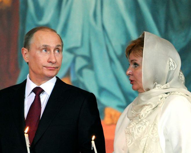 чета Путиных, Владимир Путин с женой Людмилой