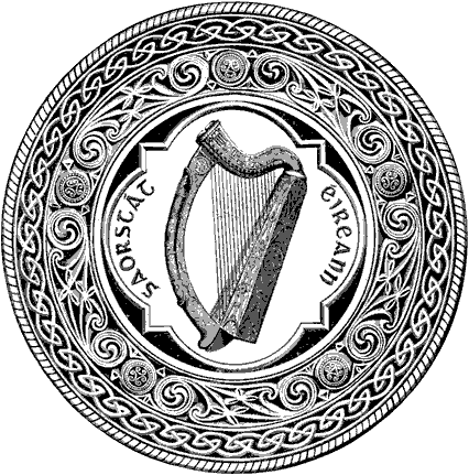 геральдический символ Ирландии