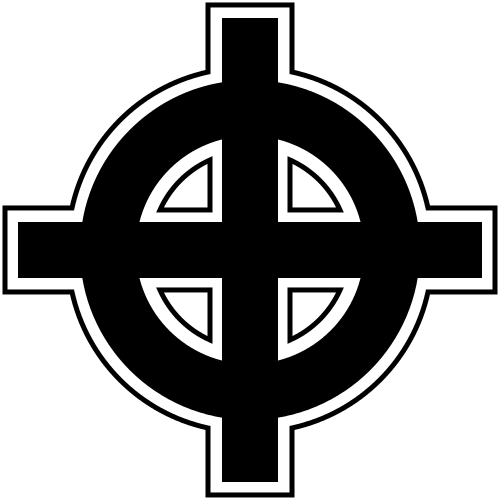 текст при наведении - упрощённый кельтский крест