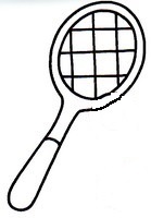 рисование теннисной ракетки 2