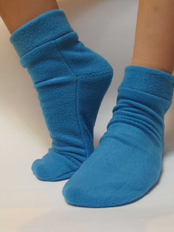 Как сшить носки
