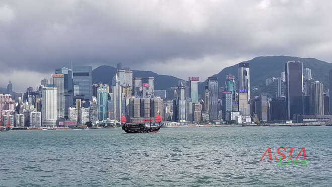 Гонконг набережная