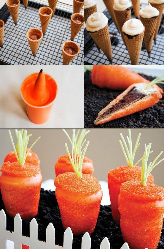 сладкая съедобная поделка морковь мастер-класс