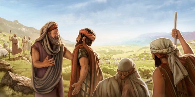 Бытие 13 глава. Пример Авраама в отношении соперничества.
