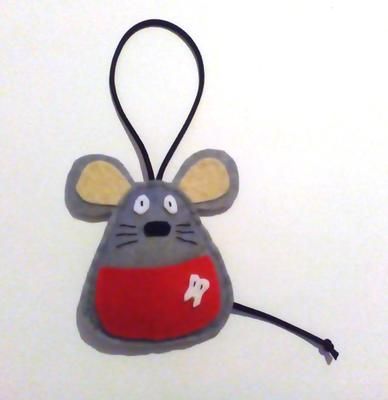 мышь из фетра подарок на Новый год 2020