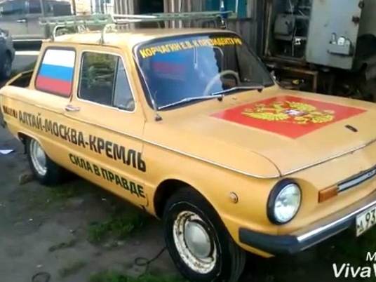 Автомобиль Евгения Корчагина.