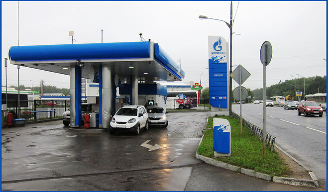 Газпромнефть - АЗС-автомат без кассира и без заправщиков