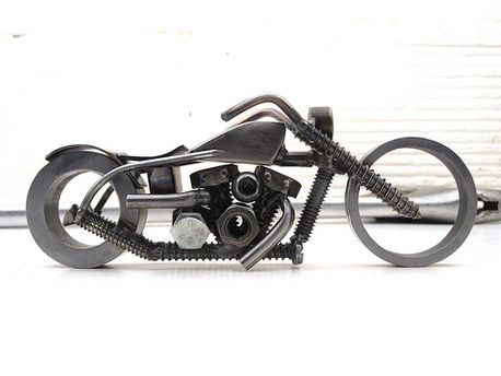 мотоцикл из металла