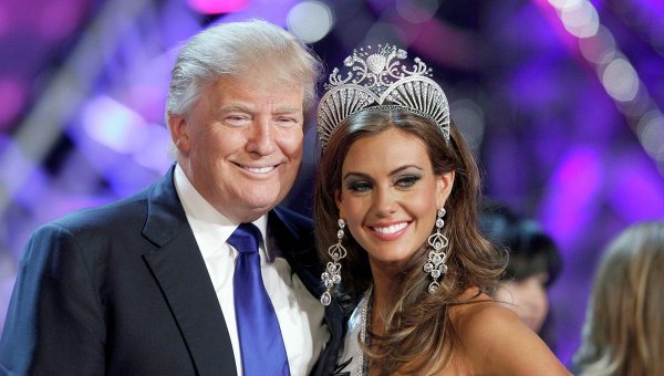Дональд Трамп на конкурсе Мисс Вселенная