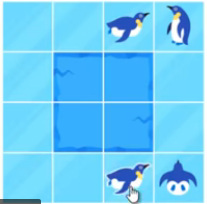 Олимпиада "Дино" 2 класс "Пингвины на льду"
