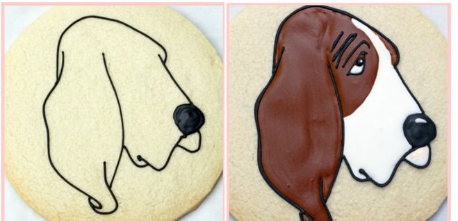 пряничное печенье в виде собаки своими руками