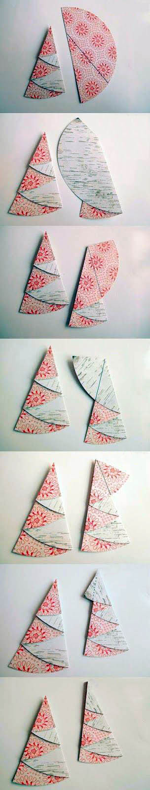 открытка на Новый год в технике оригами своими руками мастер-класс