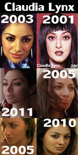 клаудия линкс до и после операции смотреть фотографии модель иранская актриса