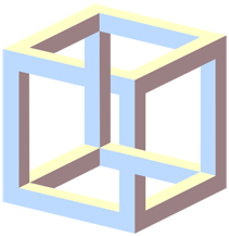 невозможный куб Эшера