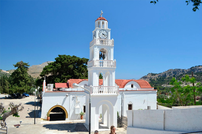 Церковь Цампика Панагия остров Родос
