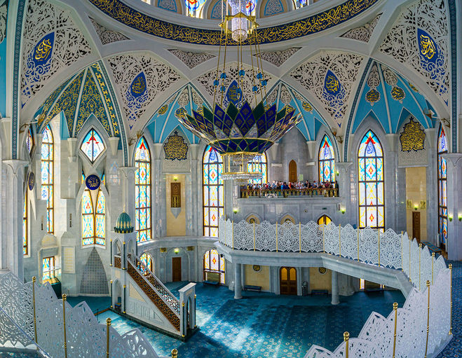 Мечеть Кул-Шариф. Внутреннее убранство