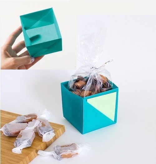 коробка в технике оригами