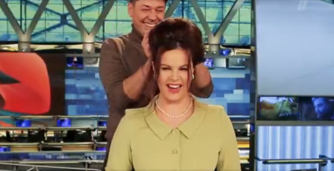 Екатерина Андреева сменила причёску на начёс и локоны