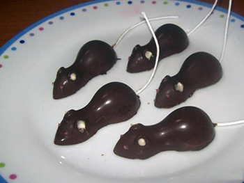 Как сделать шоколадную мышь, крысу на Новый год 2020? МК, рецепт?