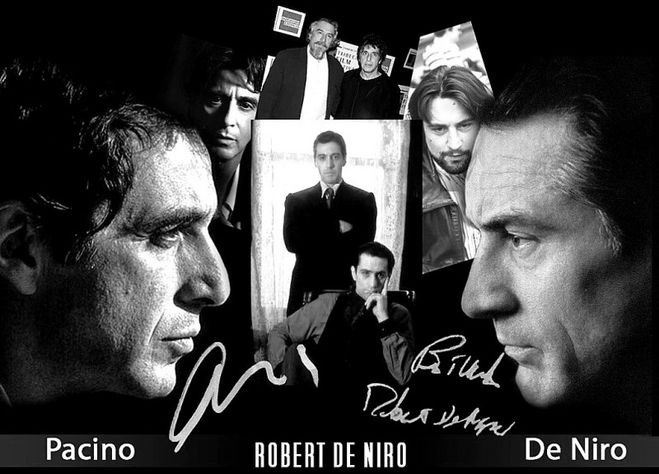 Аль Пачино и Роберт Де Ниро (Al Pacino & Robert De Niro)