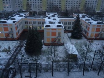 В Москве выпал первый снег в сезоне 2016/2017. Какие есть фото и видео?