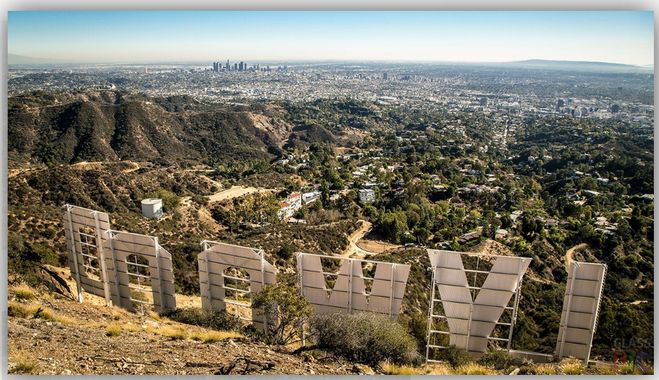голливудские холмы, самые известные холмы, редкие фото, Голливуд, Лос-Анджелес