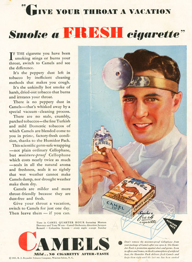 старинная реклама сигарет