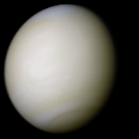 Венера - вид из космоса