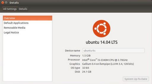 ubuntu разрядность системы