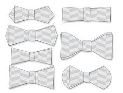 Шаблоны для галстука-бабочки