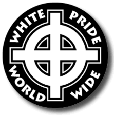 текст при наведении - символ белых расистов