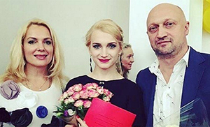 Мария Порошина, Гоша Куценко и дочь Полина