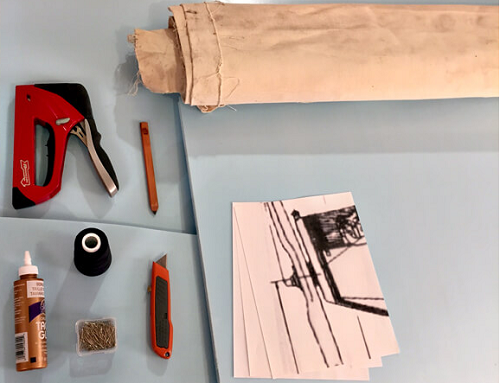 Материалы и инструменты для самолета своими руками в технике "стринг арт"