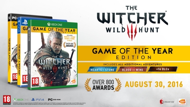 The Witcher 3: Game of the year Edition дата выхода?