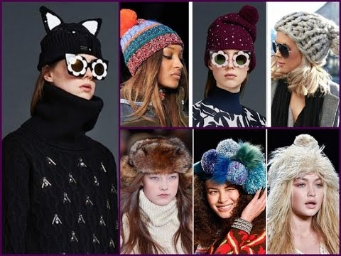 тренды модные шапки осень зима весна 2016 2017