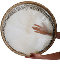 дойра, как звучит дойра, как сделать дойру, музыкальные инструменты Узбекистана