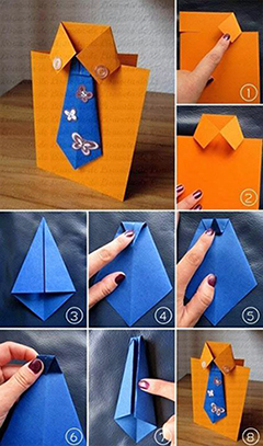 рубашка оригами техника пошагово мастер-класс